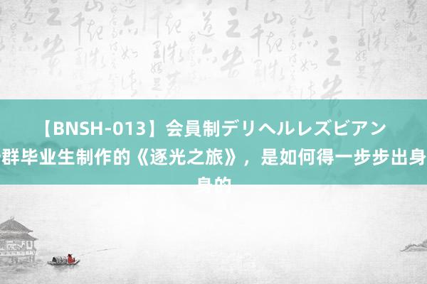 【BNSH-013】会員制デリヘルレズビアン 一群毕业生制作的《逐光之旅》，是如何得一步步出身的